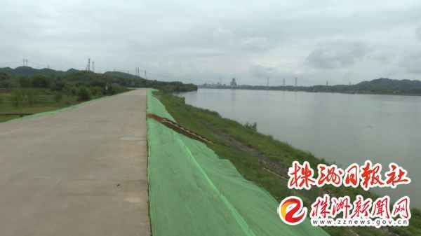 株洲热浸塑涂塑钢管 防洪标准提高到50年一遇！渌口区南洲镇将军堤水毁修复工程完工