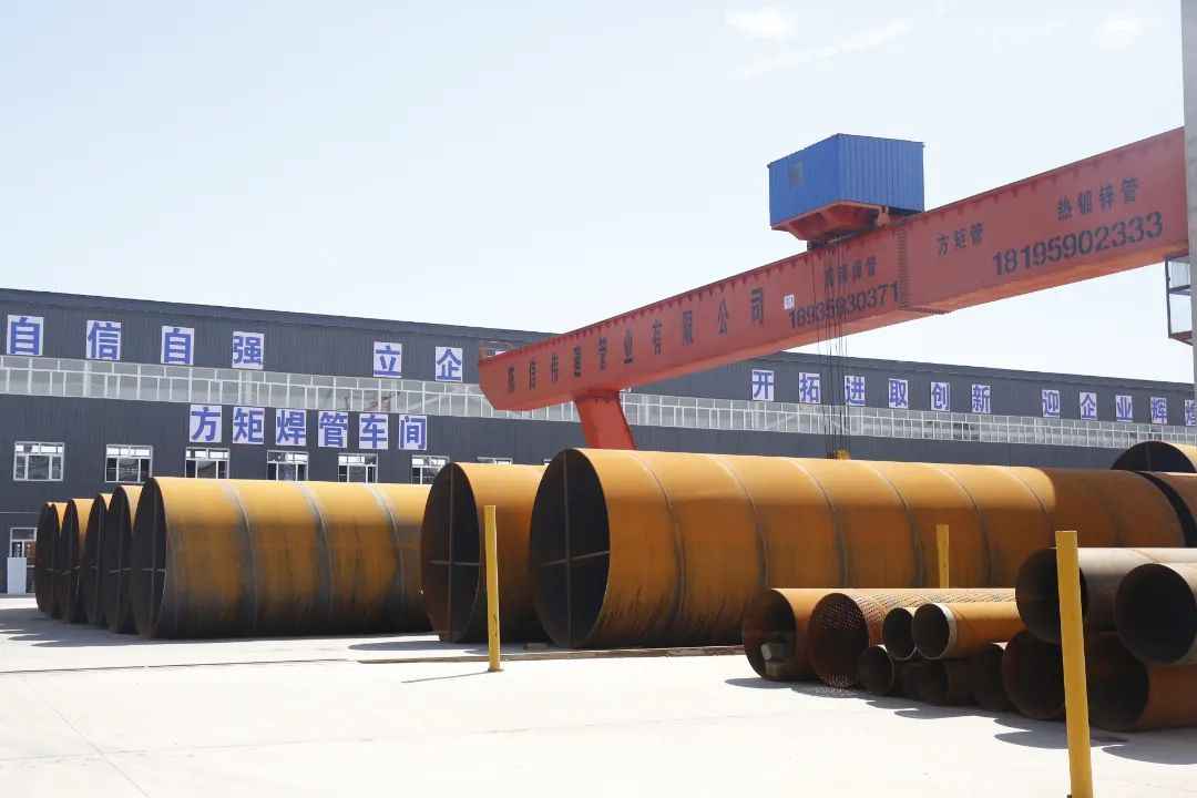 新疆热浸涂塑钢管厂家 十二师首家钢管基地正式投产