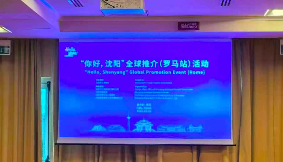 沈阳东管电力科技集团 “你好，沈阳”全球推介（罗马站）活动在意大利举办