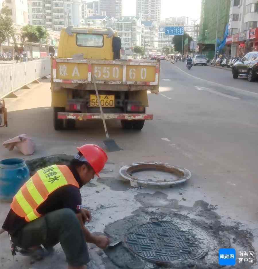 海口方形电力管 问政海南·调查丨洪涝时易被冲开，海口超11万井盖如何破解“陷井”难题？